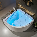 Hydrosan HYDROSAN-BADWANNE MIT HYDROMASSAGE INGA WEISS 150x150 CM INGA