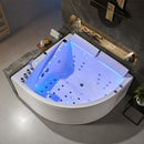 Hydrosan HYDROSAN-BADWANNE MIT HYDROMASSAGE INGA WEISS 150x150 CM INGA