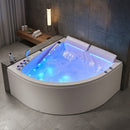 Hydrosan HYDROSAN-BADWANNE MIT HYDROMASSAGE INGA WEISS 150x150 CM INGA