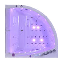 Hydrosan HYDROSAN-BADWANNE MIT HYDROMASSAGE INGA WEISS 150x150 CM INGA