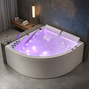 Hydrosan HYDROSAN-BADWANNE MIT HYDROMASSAGE INGA WEISS 150x150 CM INGA