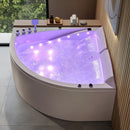 Hydrosan HYDROSAN-BADWANNE MIT HYDROMASSAGE INGA WEISS 150x150 CM INGA