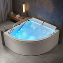 Hydrosan HYDROSAN-BADWANNE MIT HYDROMASSAGE INGA WEISS 150x150 CM INGA