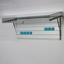 Form Department ATRIUM.V15 – Breite Hängevitrine mit Glashaube und Klapp-Öffnung