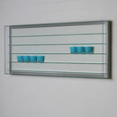 Form Department ATRIUM.V15 – Breite Hängevitrine mit Glashaube und Klapp-Öffnung