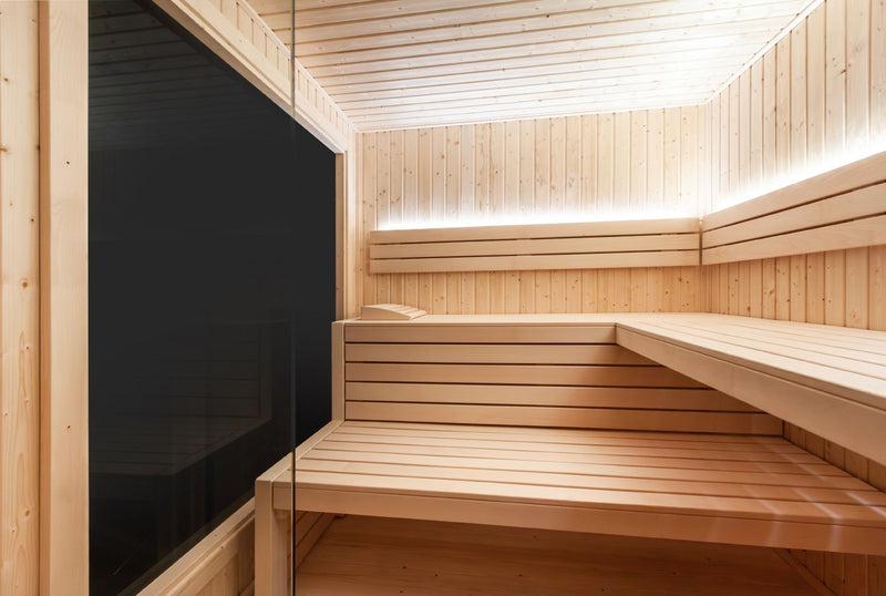 Harvia Gartensauna Alpina Large View dunkelgrau