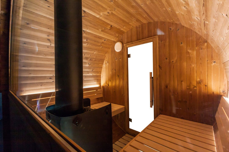 Harvia Fasssauna Kaski 240 Panorama canopy