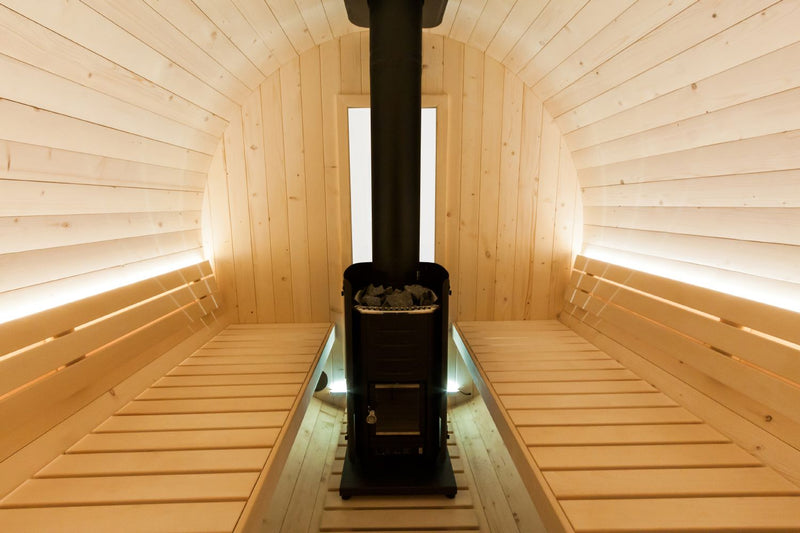 Harvia Fasssauna Kuusi 240 View canopy