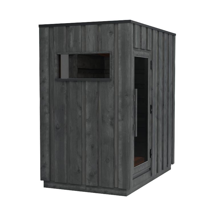 Harvia Legend Umkleidekabine (inkl. Holzbank und LED-Rack)