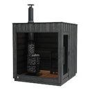 Harvia Sauna Legend & holzbefeuerter Saunaofen Harvia Legend 240 WK240LD schwarz