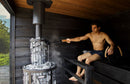 Harvia Legend Sauna mit Holzfeuerofen (inkl. Harvia Legend 240 GreenFlame Ofen, WK200LD)