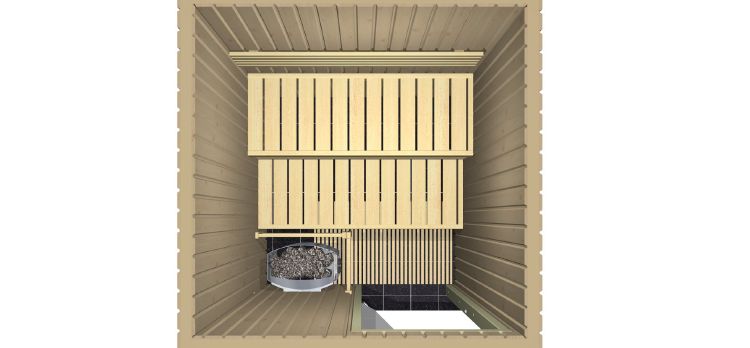 Harvia Saunakabine Variant 1505x1505