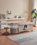 Amitec Basic Headspa-Liege Beige – Komplettpaket mit StreamLux™ Bogen