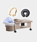 Amitec Basic Headspa-Liege Beige – Komplettpaket mit StreamLux™ Bogen