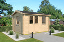 Fjordholz Gartenhaus Modell Narvic 70 B