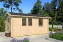 Fjordholz Gartenhaus Modell Narvic 70 E