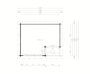 Fjordholz Gartenhaus Modell Home Office Sam 44