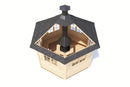 Fjordholz 6-Eck Grillpavillon Modell Gunnar 9m²