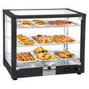 Virtus & Mastro Warme-Theke mit 3 Ebenen und Flügeltüren, +20°/+90°C