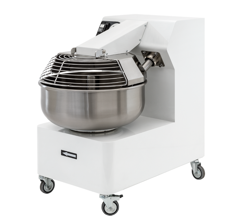 Machine à pétrir à fourche Prismafood - volume du bol : 30 litres / 25 kg de pâte