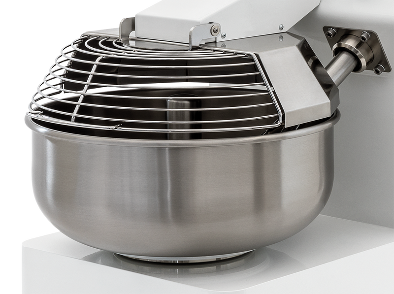 Machine à pétrir à fourche Prismafood - volume du bol : 30 litres / 25 kg de pâte
