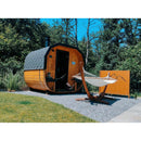 Fjordholz Fass-Sauna Modell Quadro 240 cm
