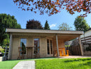Fjordholz Gartenhaus Modell Nora 44 I Modern