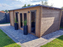 Fjordholz Pultdach Gartenhaus Modell Mali 28 B