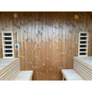 Fjordholz Barrel Combi Sauna Model Luxe-3 Combi