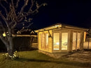 Fjordholz 5-Eck Gartenhaus Modell Fargo 70 B