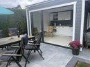 Fjordholz Gartenhaus Modell Q-BIC Alu 44 A + SD
