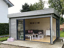 Fjordholz Gartenhaus Alu Concept 44 A