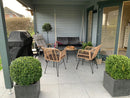 Fjordholz Gartenhaus Modell Nora 44 H Modern