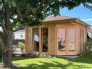 Fjordholz 5-Eck Gartenhaus Modell Fargo 44 B