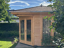 Fjordholz 5-Eck Gartenhaus Modell Fargo 44 B