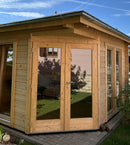 Fjordholz 5-Eck Gartenhaus Modell Fargo 70 B