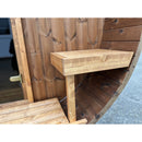 Fjordholz Barrel Sauna Model Quadro Royal 250 cm Thermo