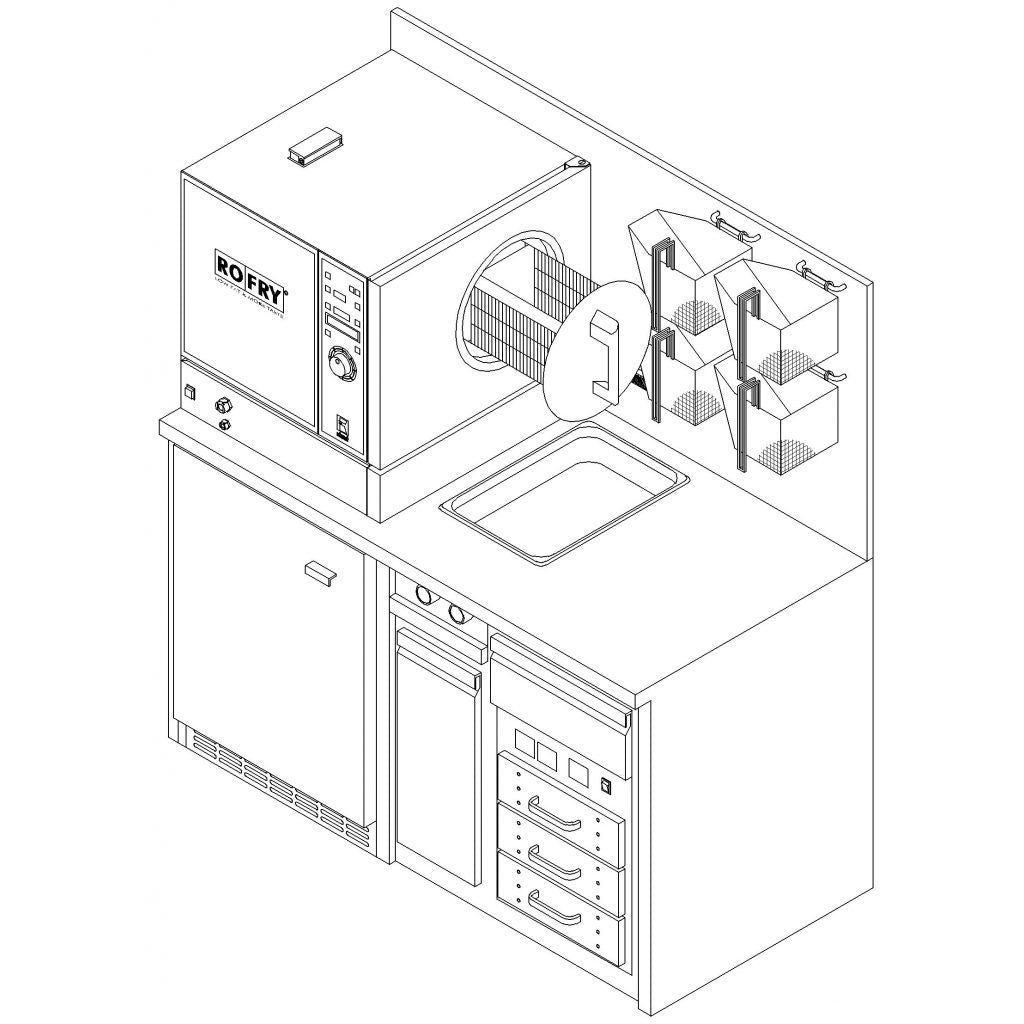 Stazione Ubert RoFry® RF 9500