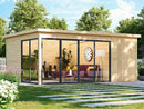 Fjordholz Gartenhaus Modell Office IsoSlide 8