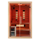 Sanotechnik - TWIN COMBI Sauna+Infrarotkabine für 2 Personen 130x120x200 cm