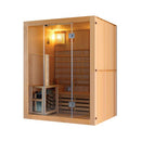 Sanotechnik - RIGA Sauna for 3 people 150x120x190 cm