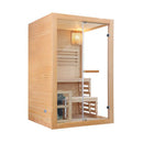 Sanotechnik - PANORAMA Sauna für 2 Personen 130x120x200 cm