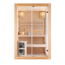 Sanotechnik - PANORAMA Sauna für 2 Personen 130x120x200 cm
