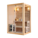 Sanotechnik - PANORAMA Sauna für 2 Personen 130x120x200 cm