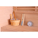 Sanotechnik - PANORAMA Sauna für 2 Personen 130x120x200 cm