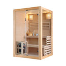 Sanotechnik - PANORAMA Sauna für 2 Personen 130x120x200 cm