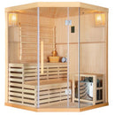 Sanotechnik - TALLINN Sauna für 3 Personen 150x150x200 cm