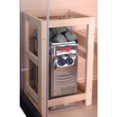 Sanotechnik - PANORAMA BLACK Sauna für 2 Personen 130x120x200 cm