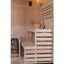 Sanotechnik - PANORAMA BLACK Sauna für 2 Personen 130x120x200 cm