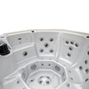 Hydrosan Garten-Whirlpool-Badewanne 107 Weißperle Anthrazit Gehäuse 220x220 cm